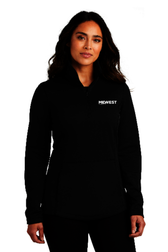 Port Authority Ladies Smooth Fleece 1/4-Zip