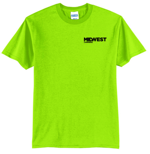 Port & Company Core Blend Tee Hi Viz