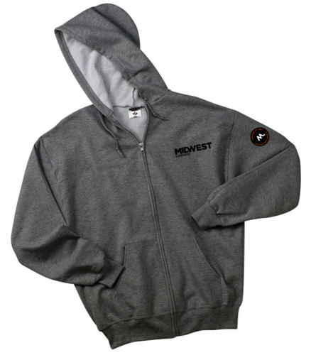 JERZEES Nublend Full Zip Hooded Sweatshirt