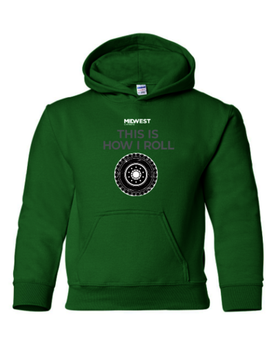 Gildan - Heavy Blend Youth Hooded Sweatshirt (This Is How I Roll Logo)