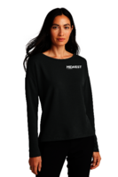 MERCER+METTLE Women's Stretch Drop Shoulder Pullover